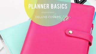 Planner Basics  Deluxe Covers [upl. by Naillig]