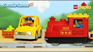 Il treno e il mercatino biologico  Le nuove divertenti avventure di Coccole Sonore e Lego® Duplo® [upl. by Aihseya299]