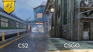 CS2 Train Remake  Old vs New [upl. by Gnah]