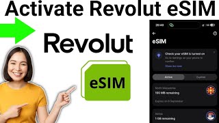 How To Activate Revolut eSIM 2025  Full Guide [upl. by Nirmak]