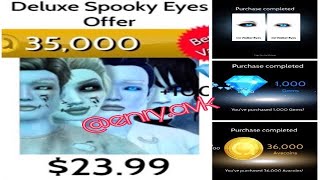 Zombie eyes offer 2020  Avakin Life [upl. by Odlanier]