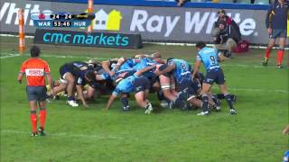 Match highlights  Super Rugby Round 12 NSW Waratahs v Hurricanes [upl. by Aihn]