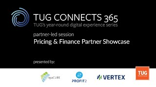 TUG CONNECTS 365 Partner Showcase Featuring Finance amp Pricing [upl. by Carissa]