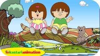 Kutahu Dunia Air katak berang berang buaya  Kastari Animation Official [upl. by Rew983]