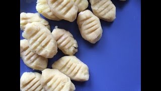 Vegane Gnocchi formen  How NOT to [upl. by Brandice]