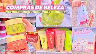 VLOG COMPRINHAS DE BELEZA E AUTOCUIDADO🛍️🍭🎀 lançamento labotrat perfumes produtos de banho [upl. by Neelra]