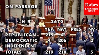 BREAKING NEWS House Votes To Pass National Defense Authorization Act Despite Democratic Objections [upl. by Lauer]