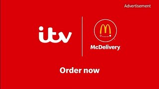 ITV McDonalds McDelivery Bumper 2023 [upl. by Nanete465]