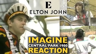 Brothers REACT to Elton John Imagine Central Park Sep1980 [upl. by Damara]