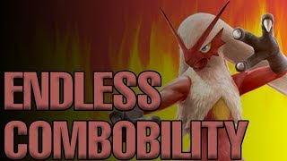 quotEndless Combobilityquot Blaziken Pokken DX Combo video [upl. by Eynobe]