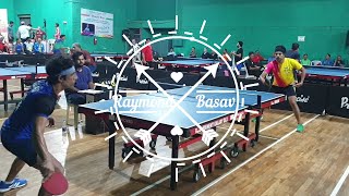 Veterans 39 Singles  League  Basavaraj Vs Raymond [upl. by Anitserp]