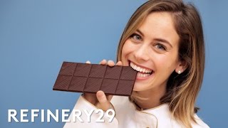 I Learned How To Be A Lindt Chocolate Maker  Lucie For Hire  Refinery29 [upl. by Lellih548]