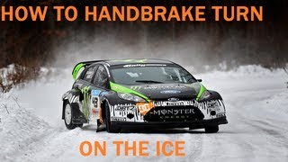 How to do a Handbrake Turn on the Ice GoPro HD Hero [upl. by Anawait870]