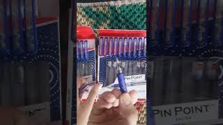 Unboxing cello PinPoint ball pen from amazon 😱 viral viralshorts crafternikki unboxing pen [upl. by Rokach242]