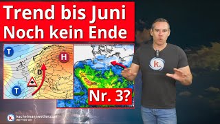 Unwetterlage Nr 3 am Freitag Wettertrend bis Anfang Juni [upl. by Harbison602]