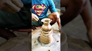 Viral terracotta clay pottery making ideas art shortsfeed pottery [upl. by Dieterich401]