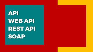 API vs REST API vs SOAP vs WEB API [upl. by Anisah933]