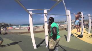 Video Tour of Bondi Beach New Outdoor Gym [upl. by Gallager695]