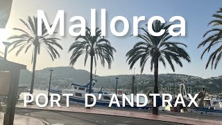 Port d’Andratx 🇪🇸Beautiful port in Palma de Mallorca Spain 🇪🇸 Majorca [upl. by Burman]