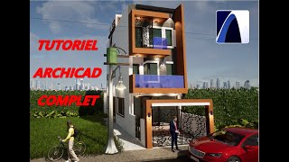 TUTORIEL ARCHICAD PART 1 R2 [upl. by Correy]