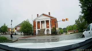 Dash Cam Drive through Edgefield SC [upl. by Calore]