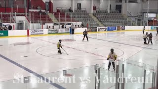 Ringuette Benjamin B pre season game StLaurent vs Vaudreuil [upl. by Oliva66]