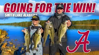 Going for the WIN at Smith Lake  Alabama Bass Fishing Team [upl. by Duck]