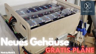 LifePo4 DIY Gehäuse für den 143kW Eigenbau Speicher [upl. by Wadsworth]