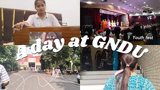 Hume auditorium se bahar nikal nikal diya😩  GNDU Amritsar [upl. by Ahsika114]