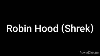 Robin Hood Shrek Cast Video [upl. by Ahseile681]