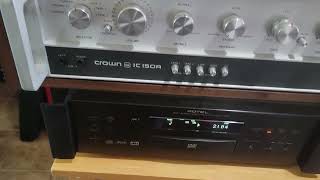 Mcintosh MC 250 with Crown IC 150A pre amp [upl. by Tadich]