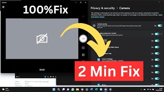 Fix  Camera Not Working in Windows 11 [upl. by Chaing565]