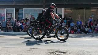 Big Valley Jamboree Kickoff Parade 2024 Camrose Alberta Police cutepolicecar [upl. by Nairbal677]