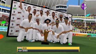 wcc2 new update 2018 Test match gameplay India VS Australia [upl. by Ahsimot243]