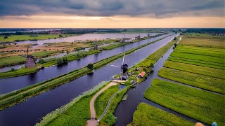 Kinderdijk That mustvisit windmill site in the Netherlands [upl. by Roldan]