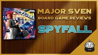 Major Sven Board Game Review Spyfall [upl. by Teillo67]