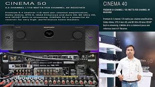 New Marantz AVR Cinema 40ampCinema 50 Full Review in Hindi ll [upl. by Esilegna]