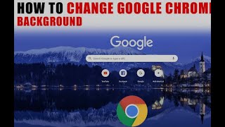 How To Change Google Background Image  Change Chrome Theme [upl. by Haywood326]