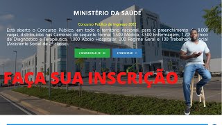 COMO FAZER A CANDIDATURA PARA O CONCURSO PÚBLICO DO MINISTÉRIO DA SAÚDE EM ANGOLA MINSA shorts [upl. by Htesil]