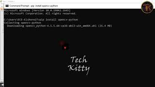 SOLVED Python ImportError No Module Named cv2  OpenCV2 Error  DLL Load Failed  Tech Kitty 💻 [upl. by Weed217]