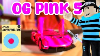 Getting Hyper PINK Level 5 In Roblox Jailbreak [upl. by Oletha554]