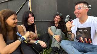 Entrevista con NENAGENIX  Lollapalooza Argentina 2024 [upl. by Orrin]