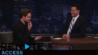 Robert Pattinson Jimmy Kimmel Interview 2012 [upl. by Ativel911]