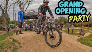 PUMP Palmer Urban Mountain Bike Park GRAND OPENING Janesville Wi [upl. by Fredric]