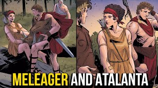 Meleager and Atalanta  The Hunt for the Calidons Boar  Animated Version [upl. by Durward]