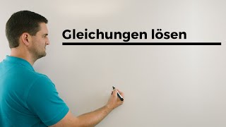 Gleichungen lösen nte Wurzel ziehen Übersicht der Möglichkeiten  Mathe by Daniel Jung [upl. by Bullard83]