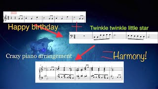 Combining and harmonising two different songs at the same time [upl. by Rosenkranz]