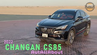 2022 Changan CS85 Luxury Coupe SUV full indepth review  POV Test drive [upl. by Norton]