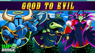 SHOVEL KNIGHT Characters Good To Evil ⛏️ [upl. by Asoral]