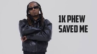 1k Phew  Saved Me Lyric Video gospel lyrics [upl. by Jopa]